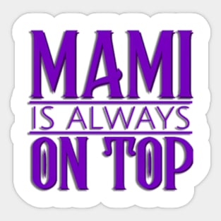 Mami Ripley on Top Sticker